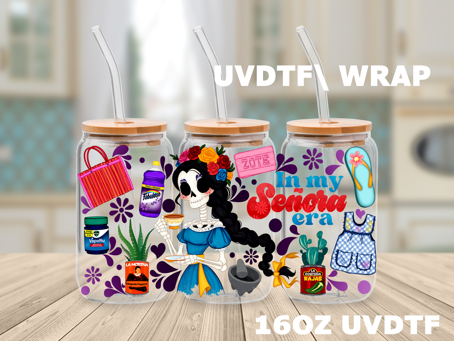 Señora era uvdtf wrap/envoltura