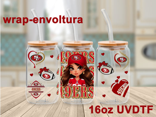 Chica49ers uvdtf wrap/envoltura