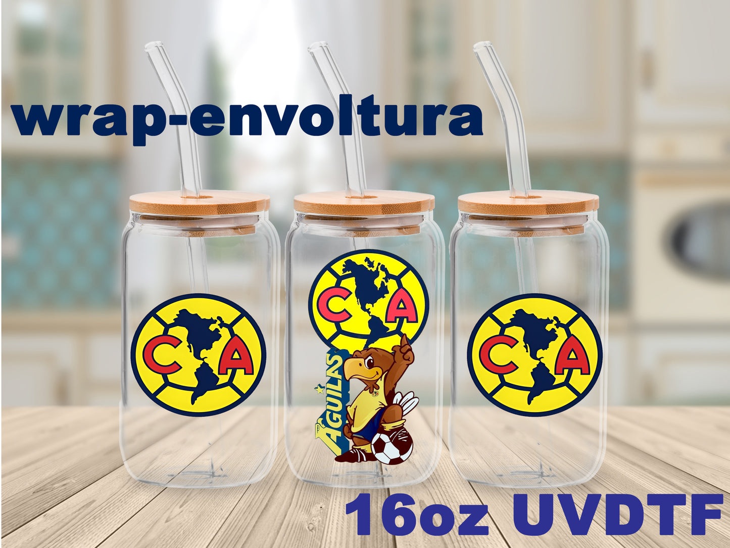 América Aguilas uvdtf wrap/envoltura