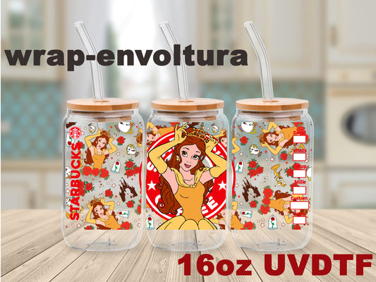 Bella Coffee uvdtf wrap/envoltura