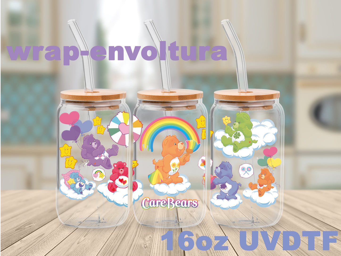 Care Bears uvdtf wrap/envoltura