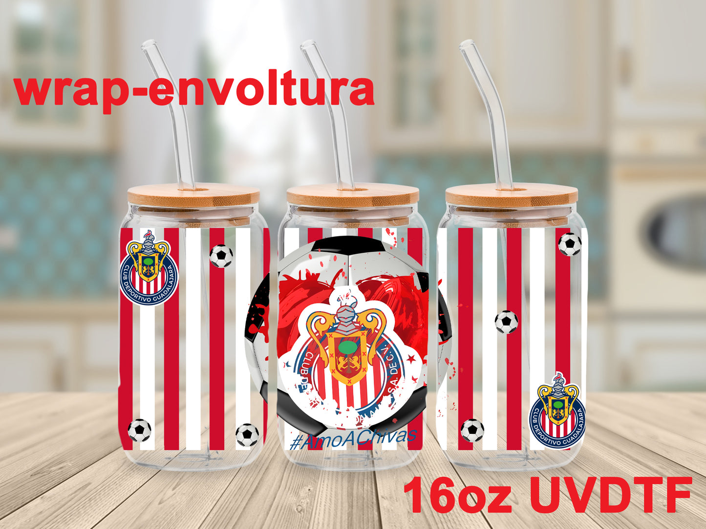 Chivas uvdtf wrap/envoltura