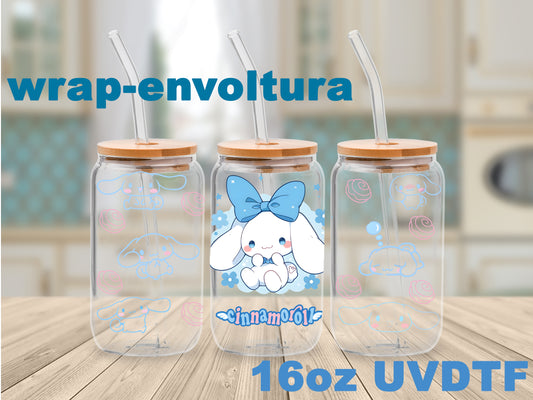 Cinnamoroll Azul uvdtf wrap/envoltura