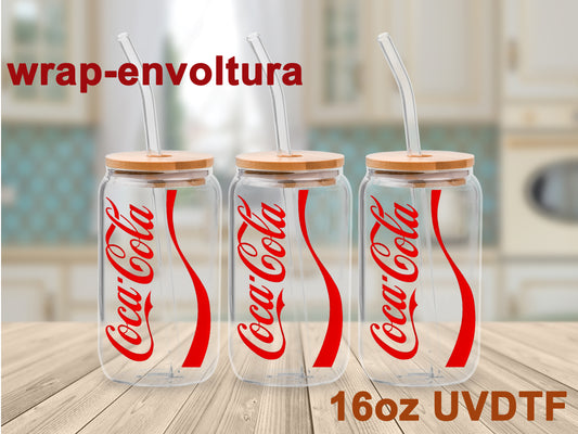 Coca Cola uvdtf wrap/envoltura