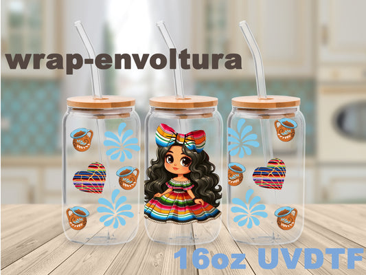 Conchita Mexicana uvdtf wrap/envoltura