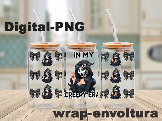 Ghost Girl Digital-PNG wrap/envoltura