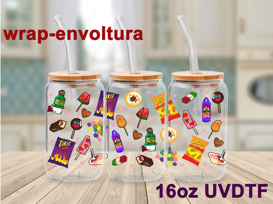 Dulces Mexicanos uvdtf wrap/envoltura