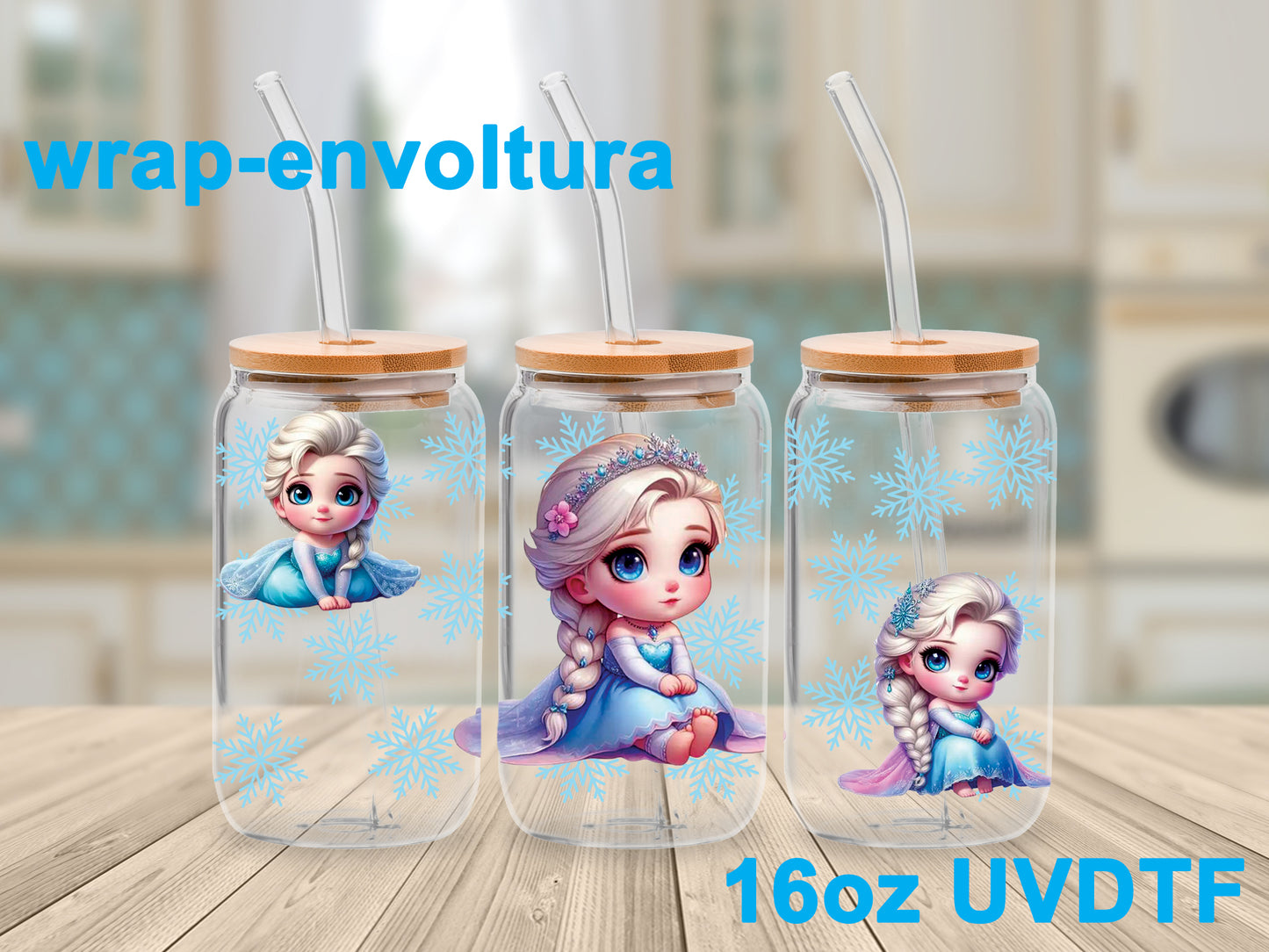 Elsa bebe uvdtf wrap/envoltura