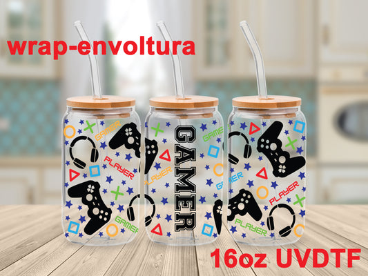 Gamer uvdtf wrap/envoltura