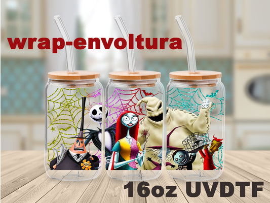 The Nightmare Before Christmas uvdtf wrap/envoltura