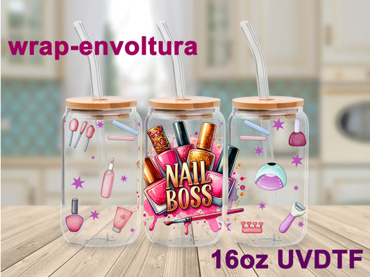 Nail Boss uvdtf wrap/envoltura