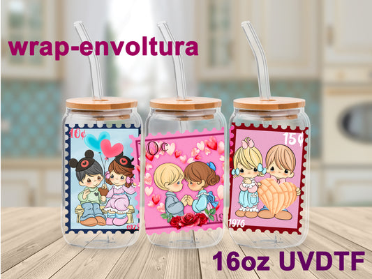 Postales niños uvdtf wrap/envoltura