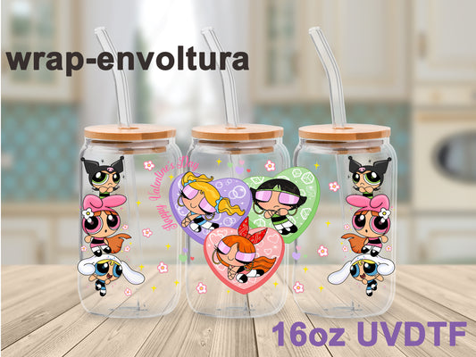 The powerpuff girls uvdtf wrap/envoltura