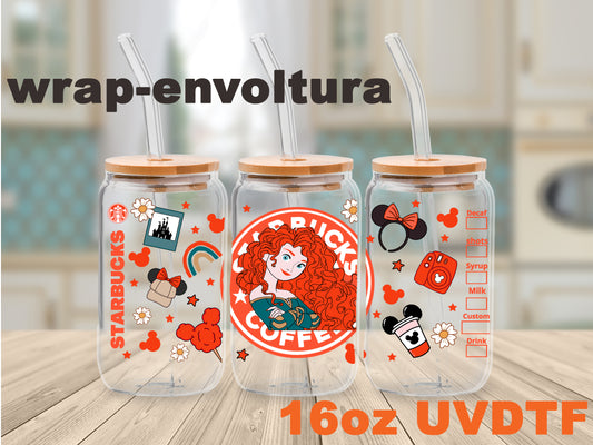 Valiente Coffee uvdtf wrap/envoltura