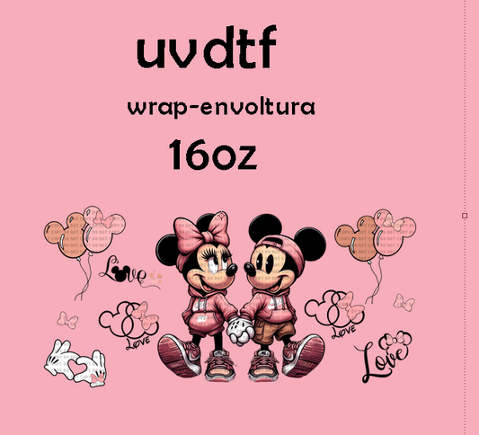 miney y mickey gorra uvdtf wrap