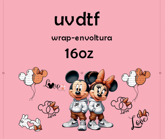 miney y mickey cafe uvdtf -wrap